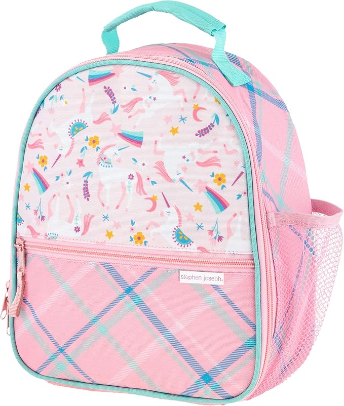 Buy Stephen Joseph All Over Print Lunch Bag Pink Unicorn | Yallatoys.com