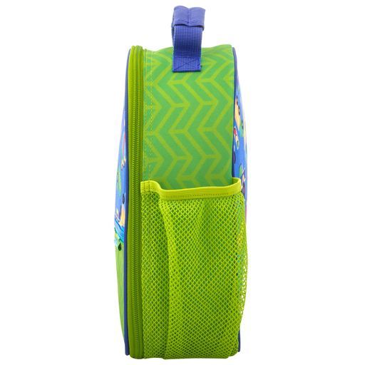 Buy Stephen Joseph All Over Print Lunch Bag Transportation Green | Yallatoys.com