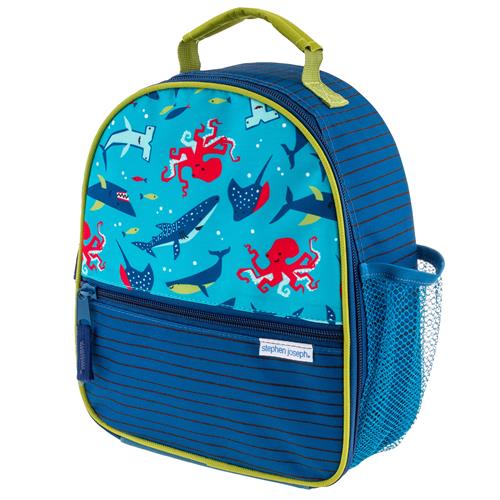 Buy Stephen Joseph All Over Print Lunch Box Bag Shark | Yallatoys.com