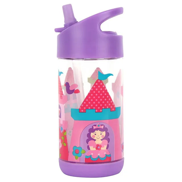 Buy Stephen Joseph Flip Top Water Bottle Princess 355 ml | Yallatoys.com