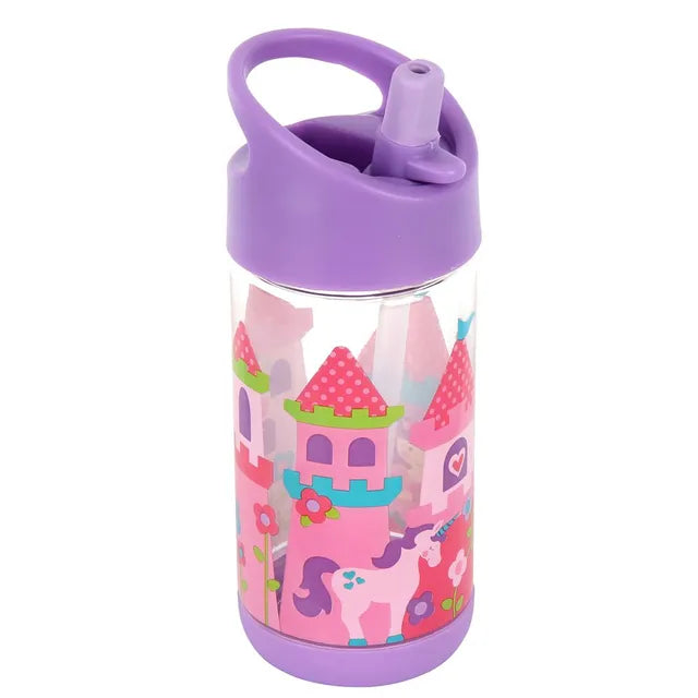 Buy Stephen Joseph Flip Top Water Bottle Princess 355 ml | Yallatoys.com