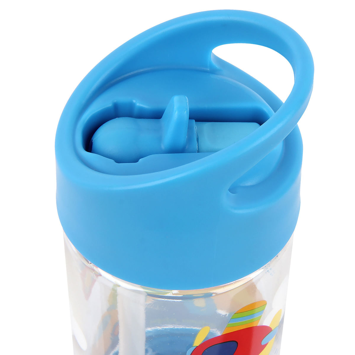 Buy Stephen Joseph Flip Top Bottle Transportation Blue 295ml | Yallatoys.com