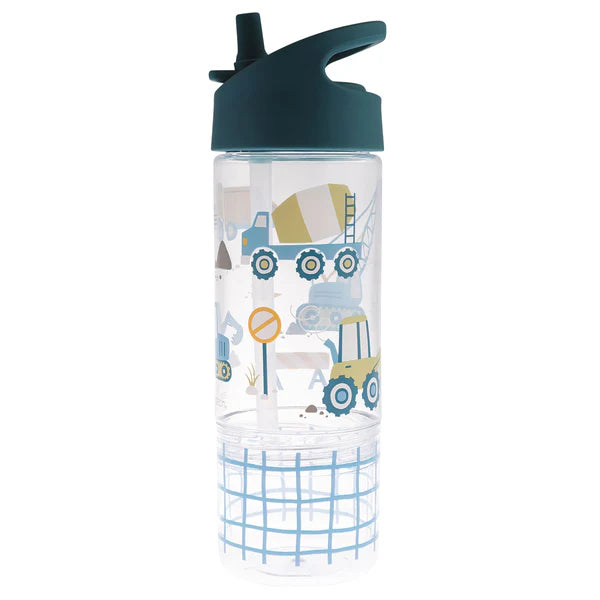 Buy Stephen Joseph Kids Sip And Snack Bottle Construction | Yallatoys.com