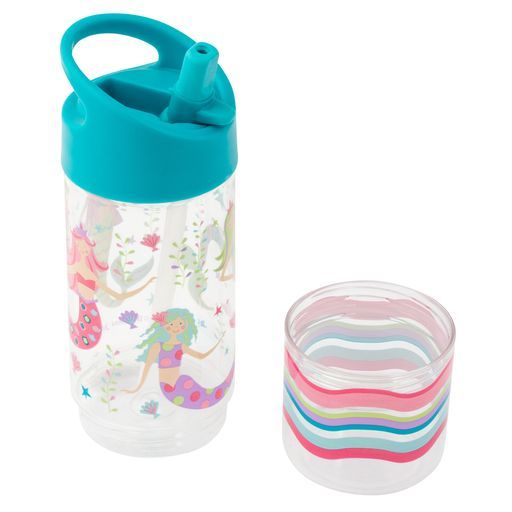 Buy Stephen Joseph Sip & Snack Bottle Mermaid 350ml | Yallatoys.com