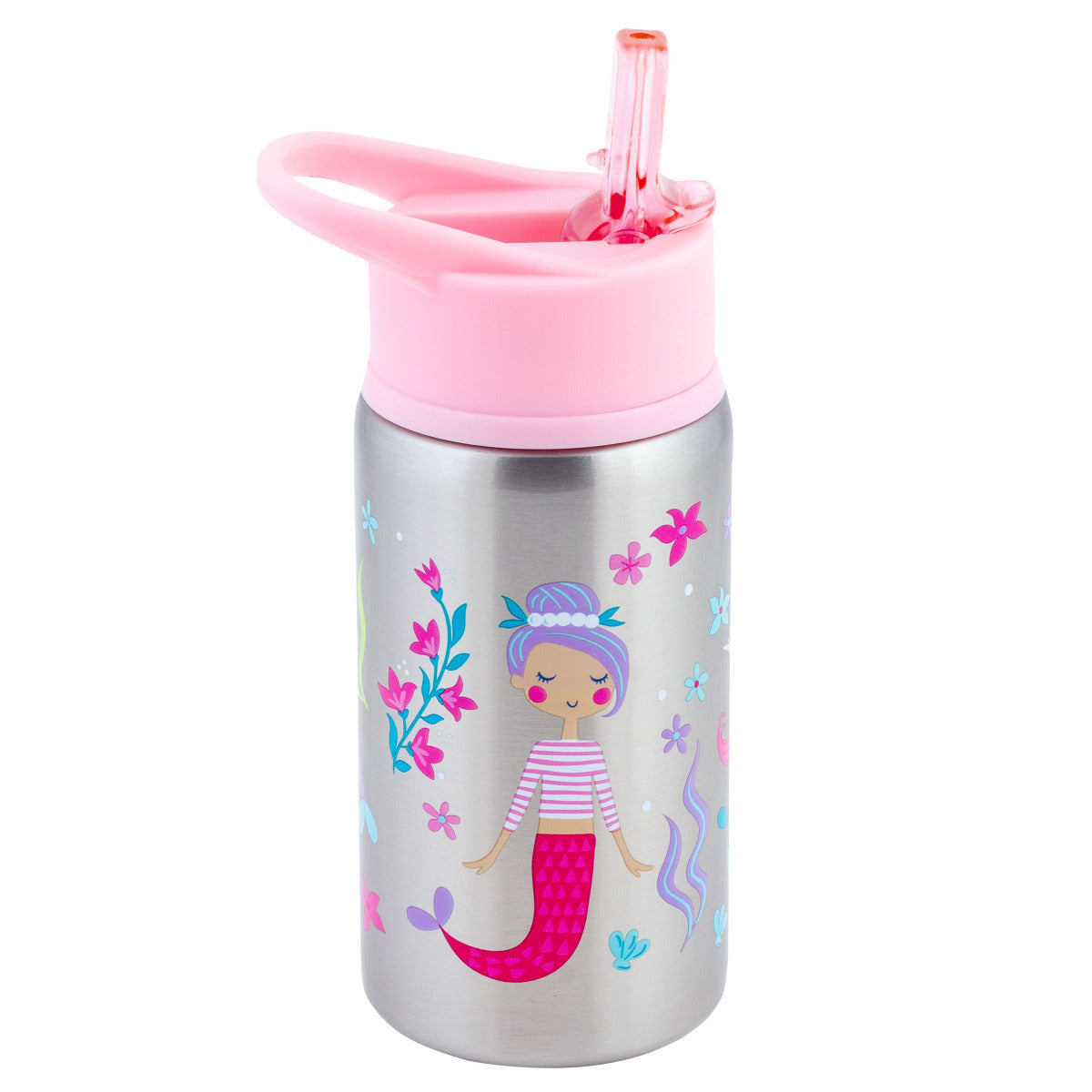 Buy Stephen Joseph Stainless Steel Water Bottles Mermaid 350ml | Yallatoys.com