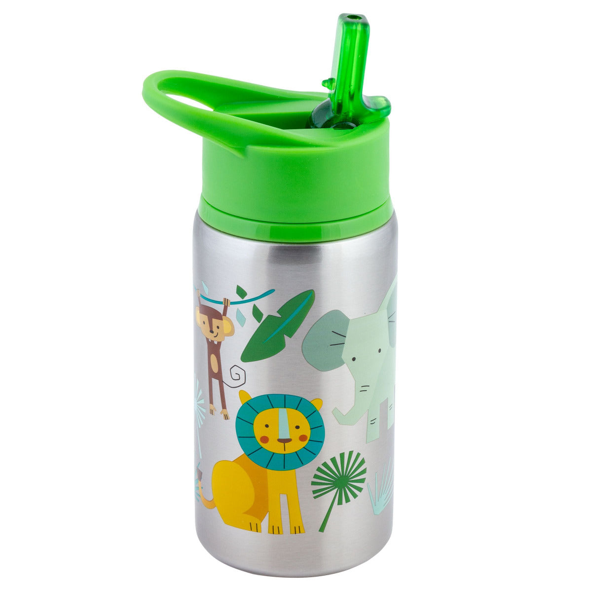 Buy Stephen Joseph Stainless Steel Water Bottles Zoo 532ml | Yallatoys.com