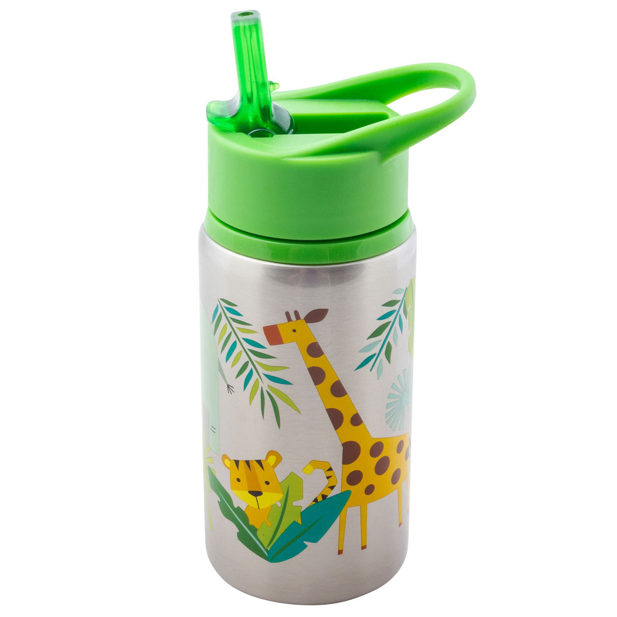 Buy Stephen Joseph Stainless Steel Water Bottles Zoo 532ml | Yallatoys.com