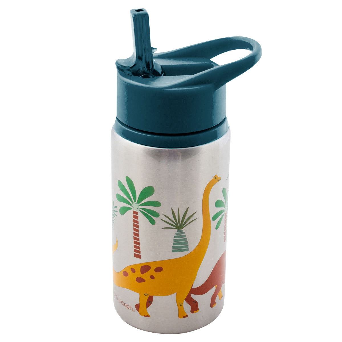 Buy Stephen Joseph Stainless Steel Water Bottles Dino Green 350ml | Yallatoys.com