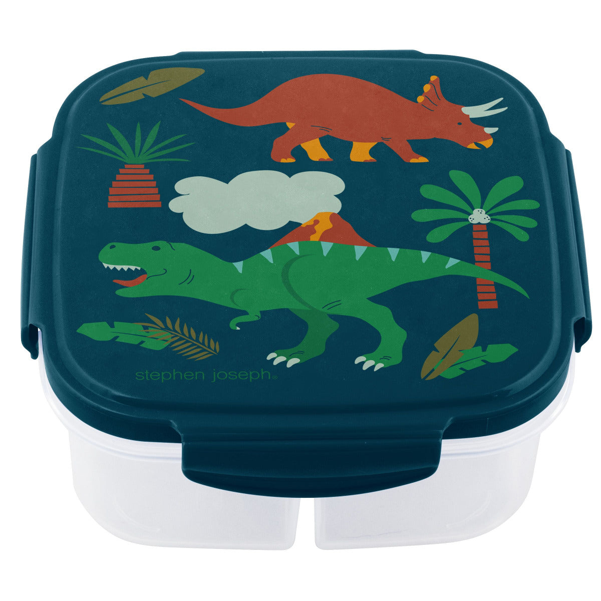 Buy Stephen Joseph Snack Box With Ice Pack Dino Green | Yallatoys.com
