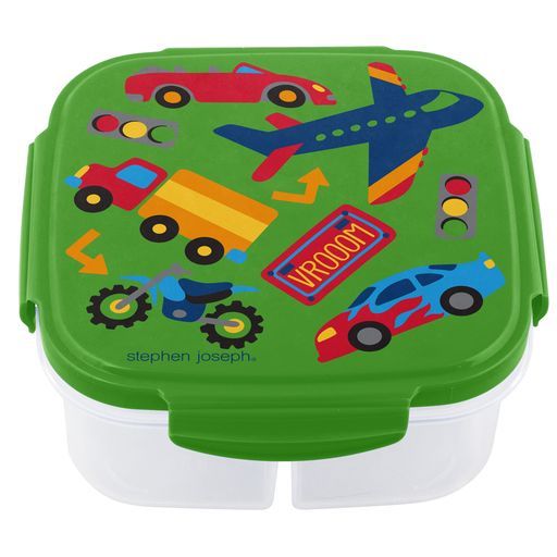 Buy Stephen Joseph Snack Box With Ice Pack Transportation Green | Yallatoys.com