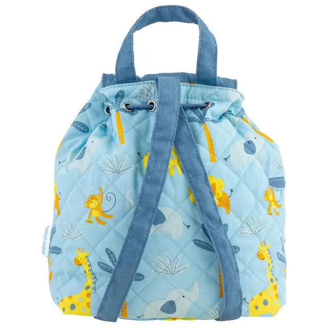 Buy Stephen Joseph Quilted Backpack 12inch Zoo | Yallatoys.com