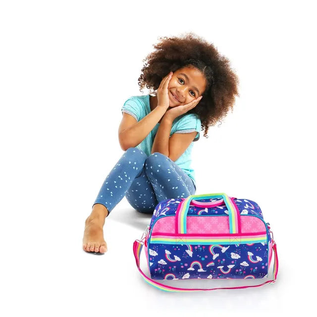 Buy Stephen Joseph All Over Print Duffle Bag Rainbow | Yallatoys.com
