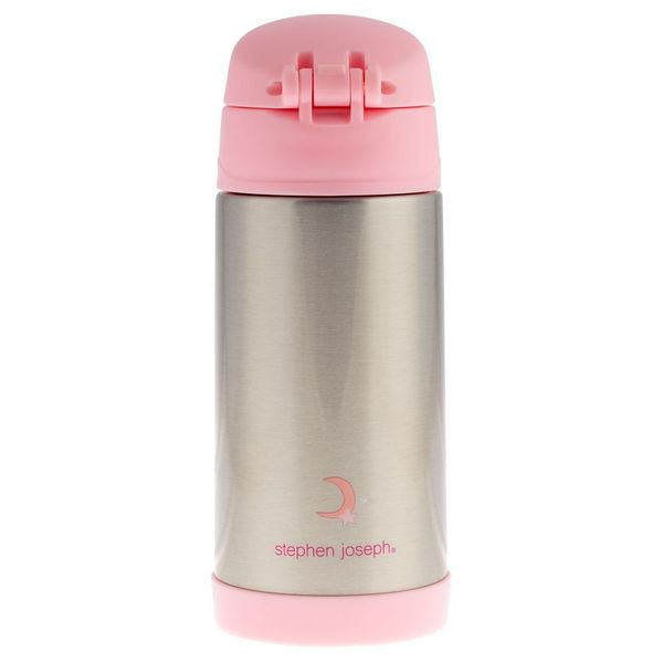 Buy Stephen Joseph Double Wall Stainless Steel Bottle Fruit Pink 335ml | Yallatoys.com
