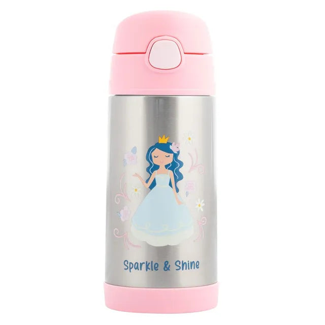 Buy Stephen Joseph Double Wall Stainless Steel Bottle Princess 350 ml | Yallatoys.com