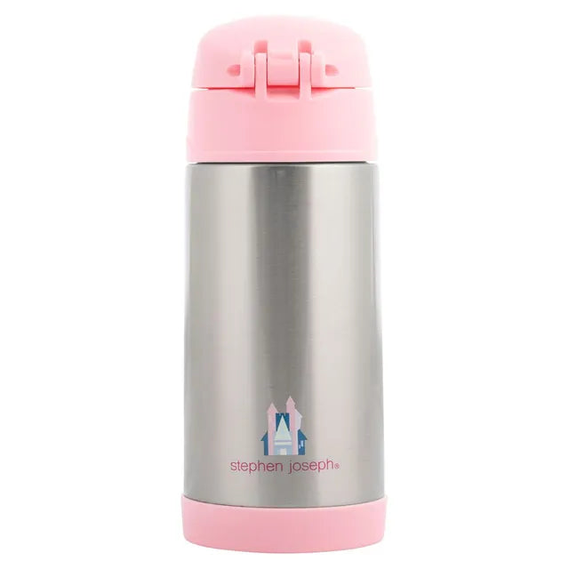 Buy Stephen Joseph Double Wall Stainless Steel Bottle Princess 350 ml | Yallatoys.com