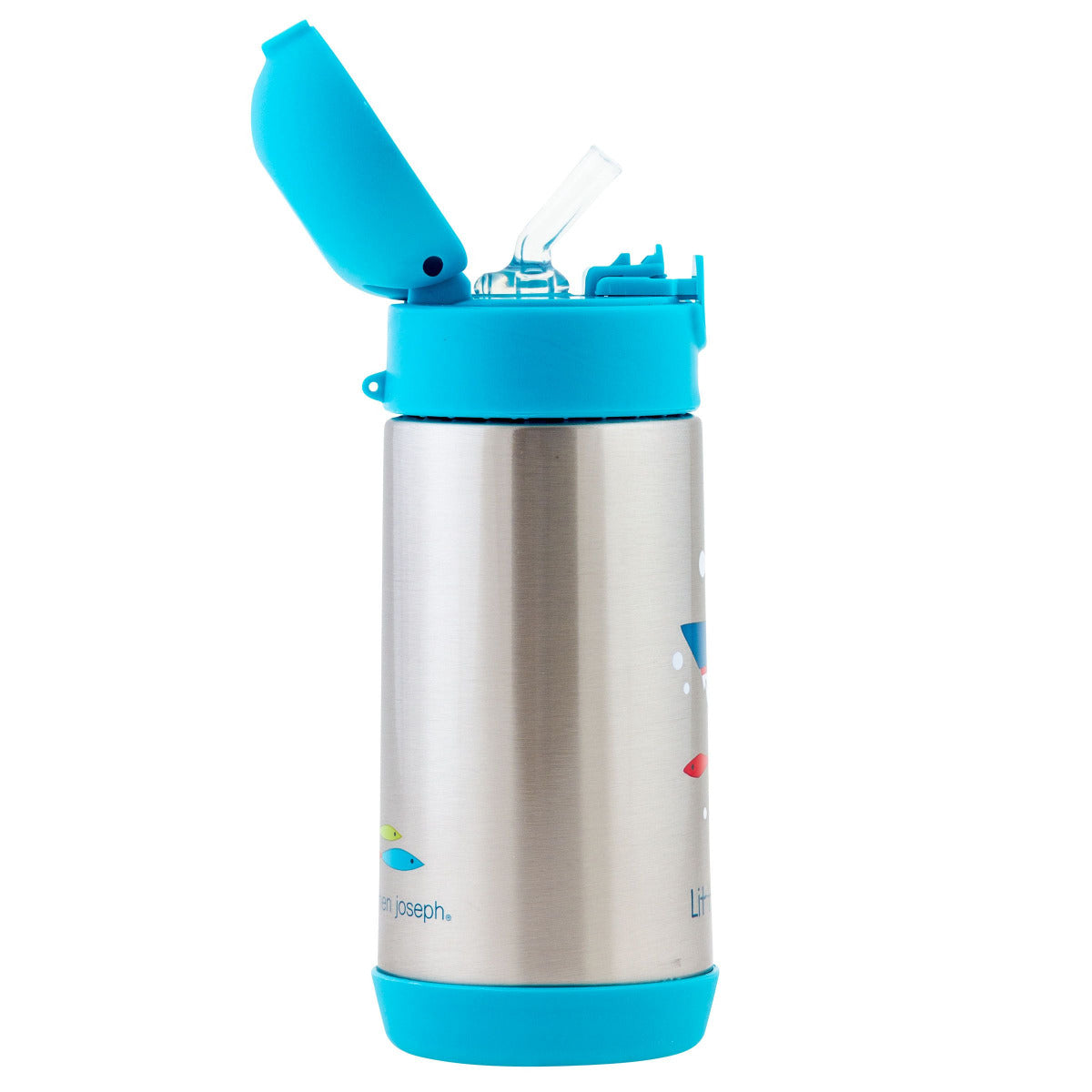 Buy Stephen Joseph Double Wall Stainless Steel Bottle Mushroom Green 350ml | Yallatoys.com