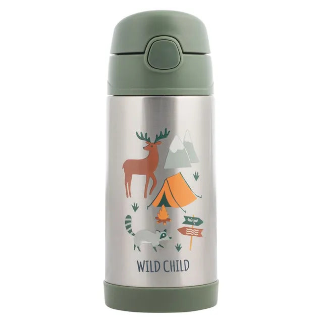 Buy Stephen Joseph Double Wall Stainless Steel Bottle Outdoor 350 ml | Yallatoys.com
