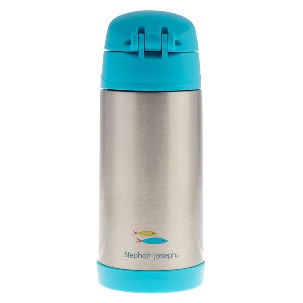 Buy Stephen Joseph Insulated Stainless Steel Bottle Shark 348ml | Yallatoys.com