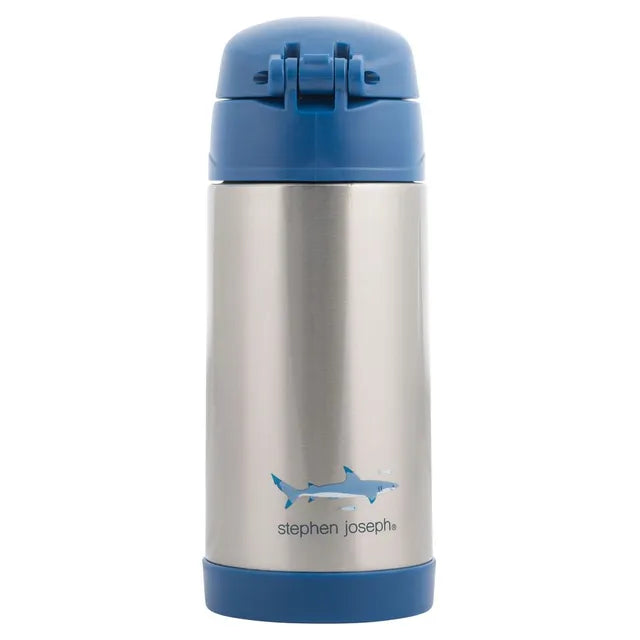 Buy Stephen Joseph Double Wall Stainless Steel Bottle Shark 350ml | Yallatoys.com