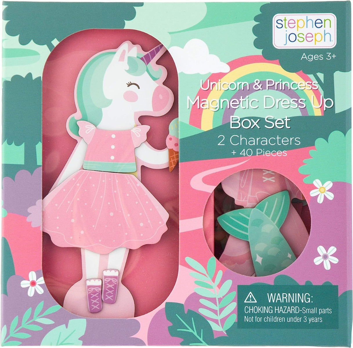 Buy Stephen Joseph Magnetic Dress Up Doll Unicorn and Princess | Yallatoys.com