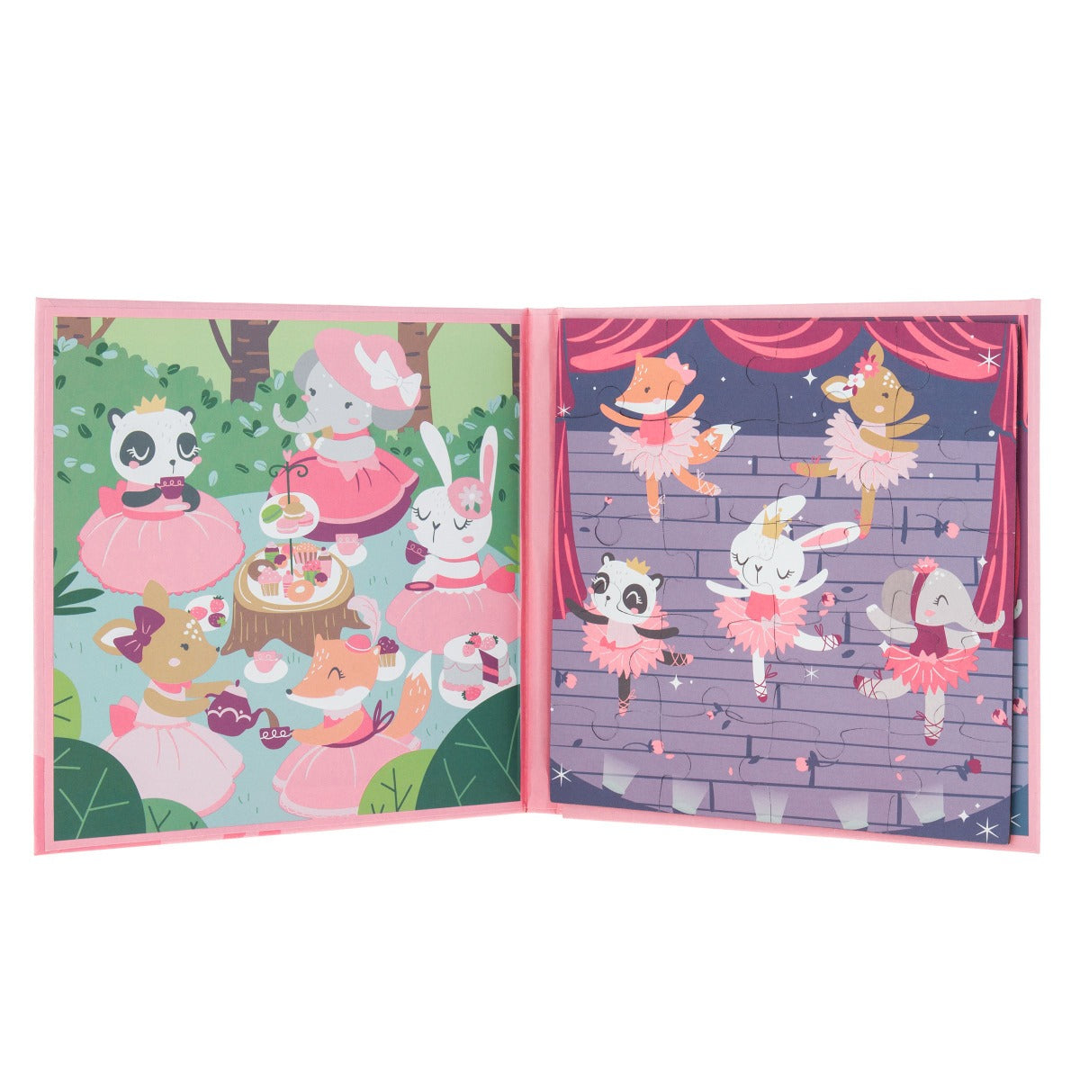 Buy Stephen Joseph 4 in 1 Magnetic Puzzle Book Girl | Yallatoys.com