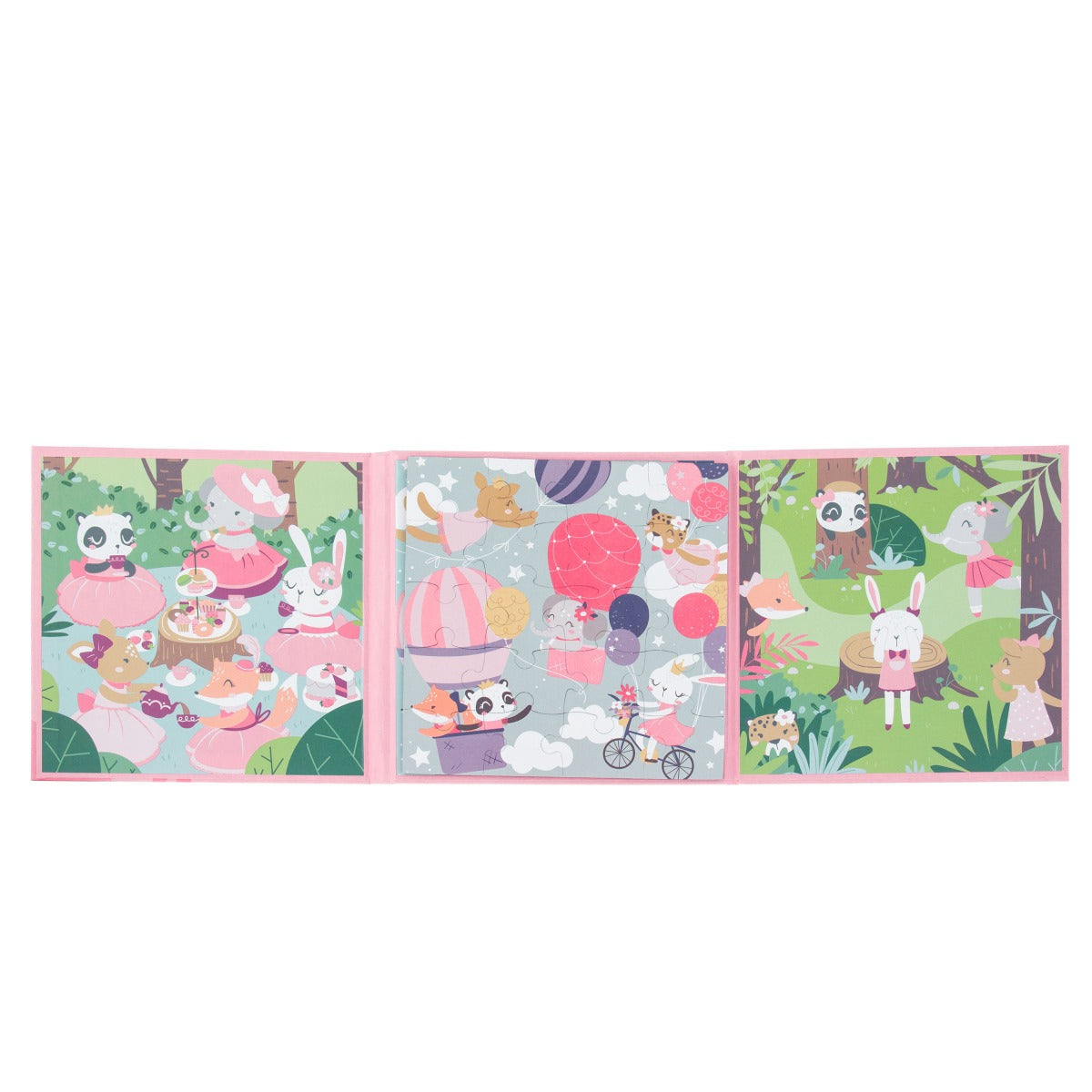 Buy Stephen Joseph 4 in 1 Magnetic Puzzle Book Girl | Yallatoys.com