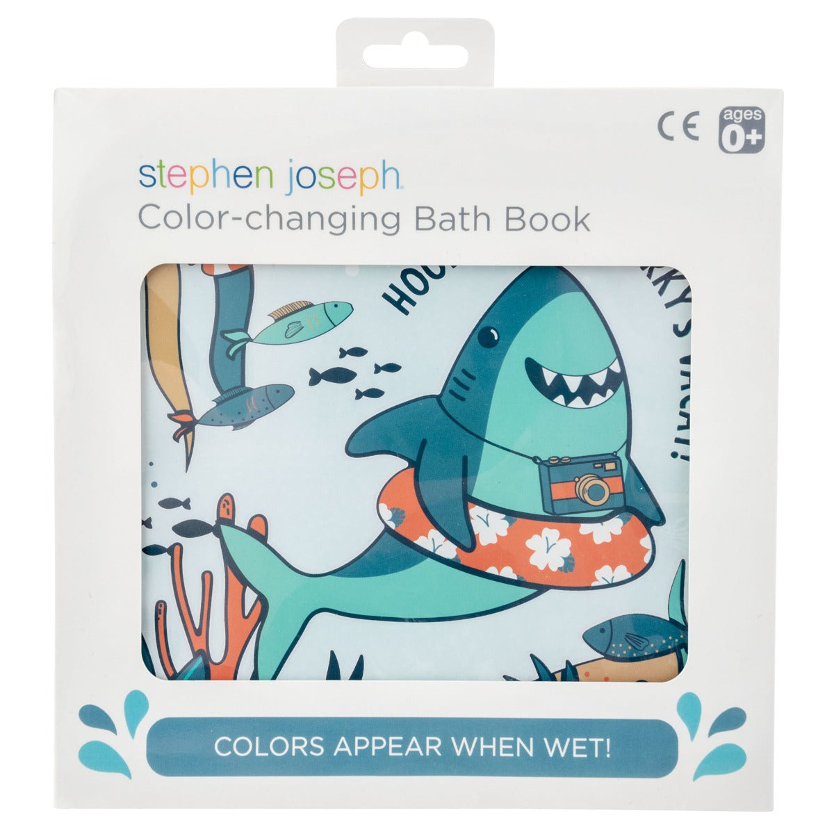 Stephen Joseph Bath Book Shark Stephen Joseph Yallatoys