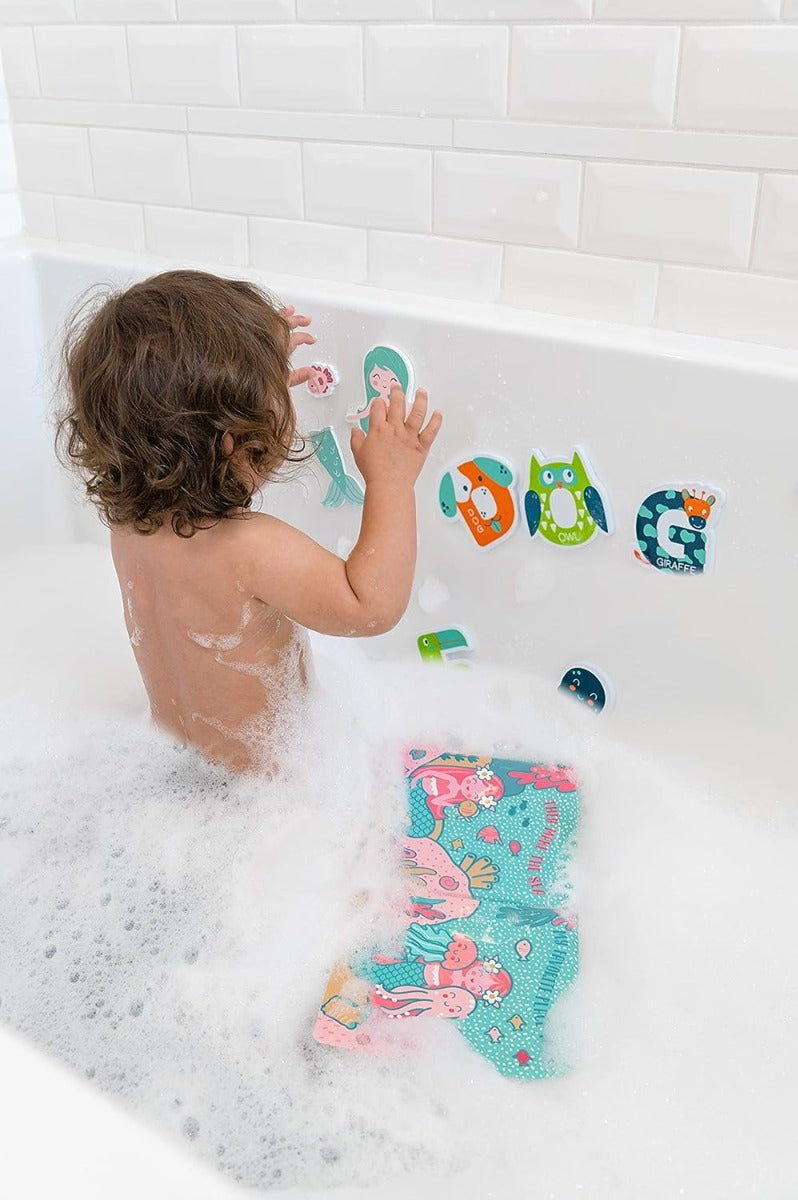 Stephen Joseph Floating Dress Up Foam Bath 26pcs Shark Dino Stephen Joseph Yallatoys