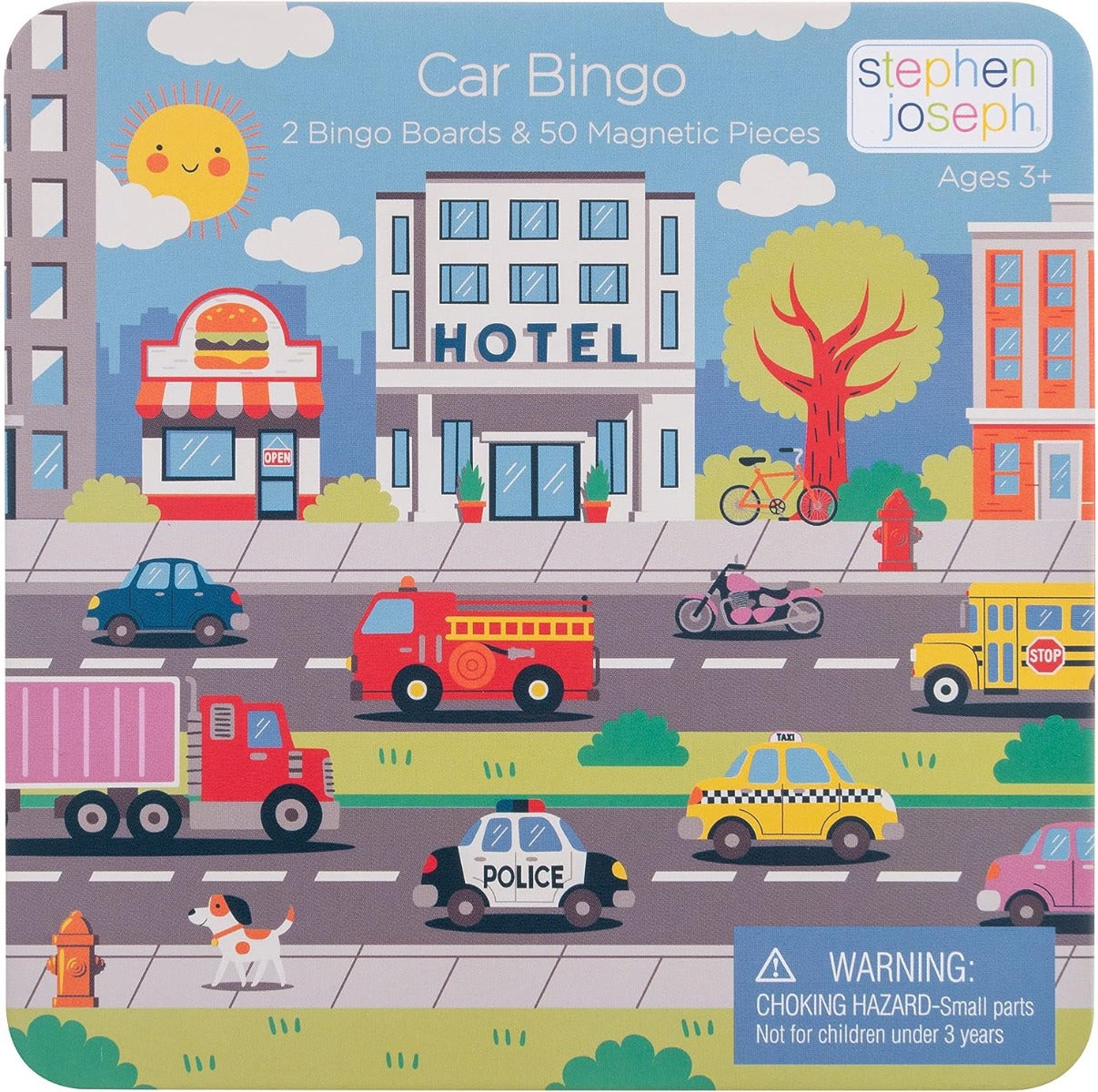 Buy Stephen Joseph Around Trip Car Bingo Travel Board Game | Yallatoys.com