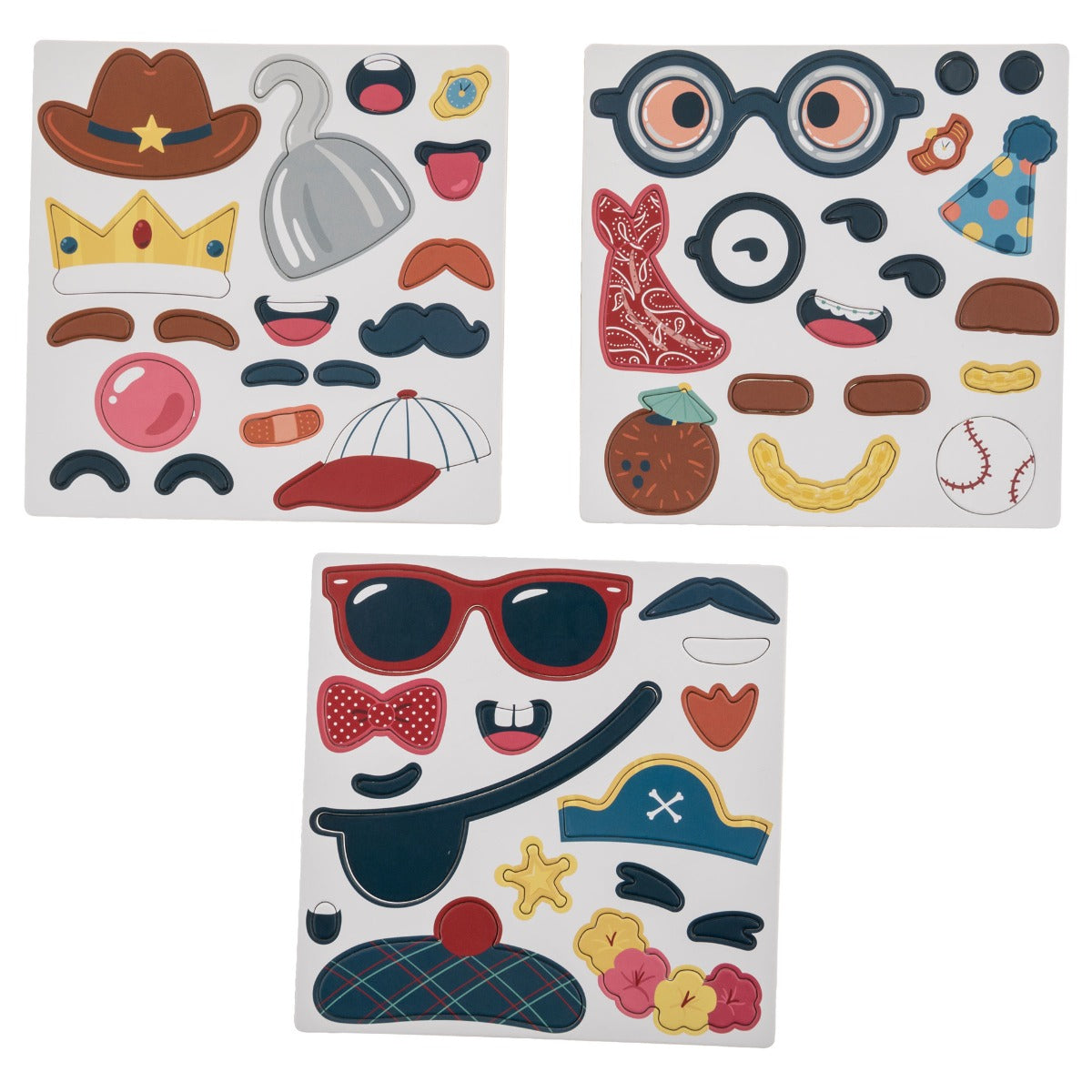 Buy Stephen Joseph Funny Faces Magnetic Set Boy | Yallatoys.com