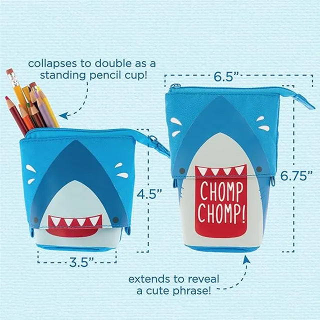 Buy Stephen Joseph Pop Up Pencil Pouch Shark | Yallatoys.com