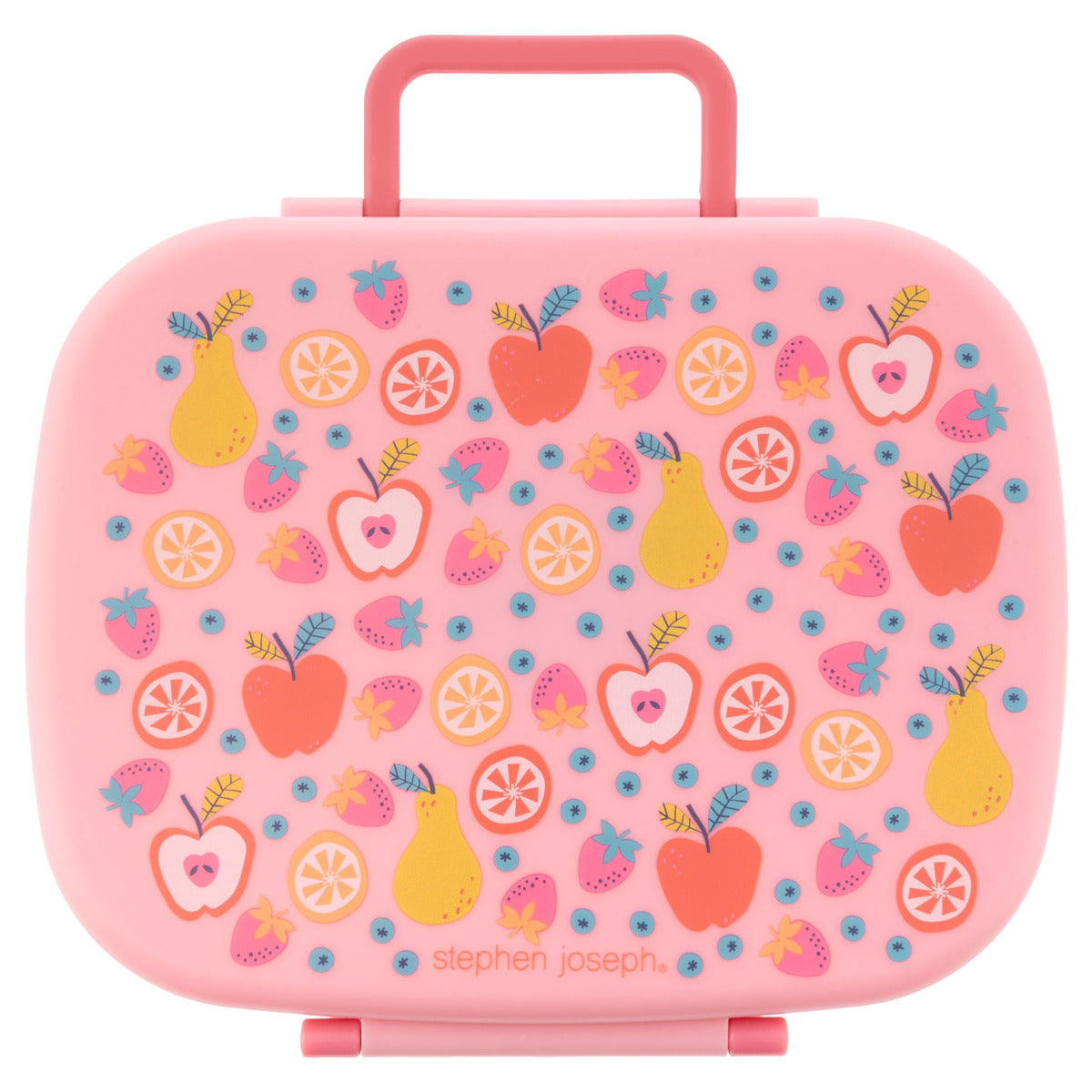 Buy Stephen Joseph New Bento Box With Removeable Tray Fruit Pink | Yallatoys.com