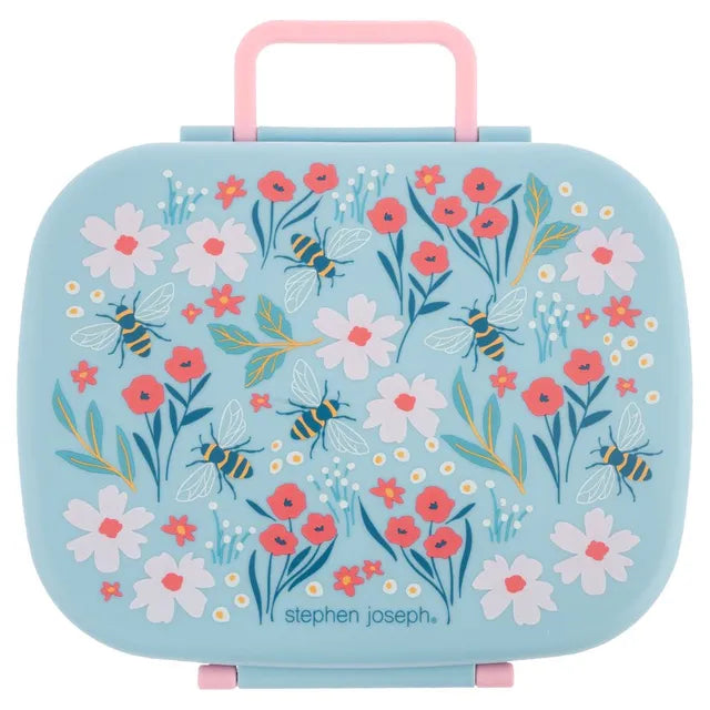 Buy Stephen Joseph 5 Compartments Bento Lunch Box Bee 700 ml | Yallatoys.com