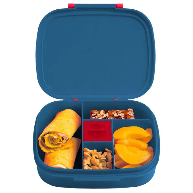 Buy Stephen Joseph 5 Compartments Bento Lunch Box Transportation 700 ml | Yallatoys.com