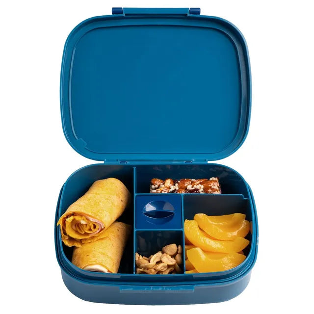 Buy Stephen Joseph 5 Compartments Bento Lunch Box Shark 700 ml | Yallatoys.com