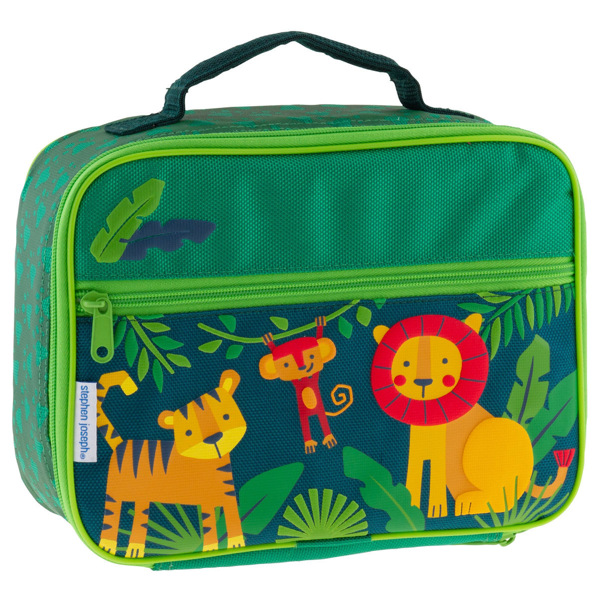Buy Stephen Joseph Classic Lunch Bag Zoo Green | Yallatoys.com