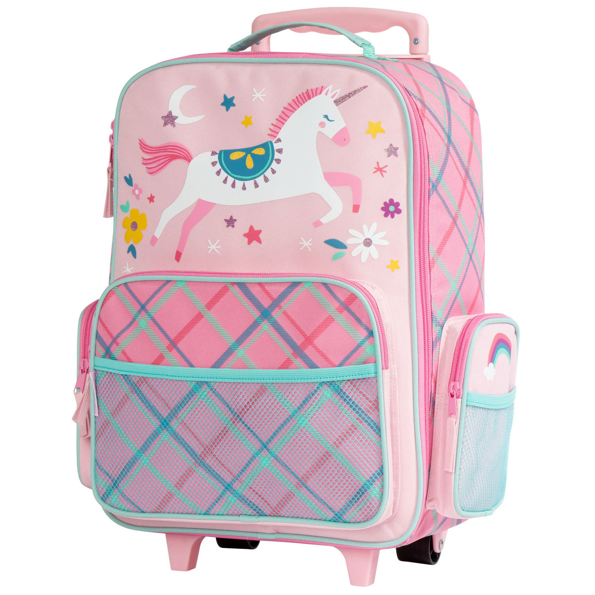 Buy Stephen Joseph Classic Trolley Bag Pink Unicorn pink 18inch | Yallatoys.com
