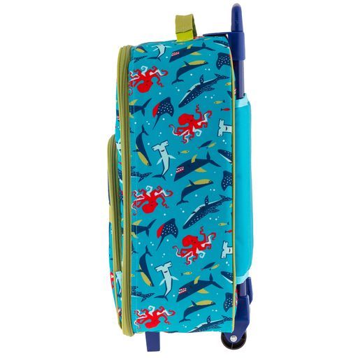 Buy Stephen Joseph All Over Print Rolling Luggage Shark Blue 18inch | Yallatoys.com