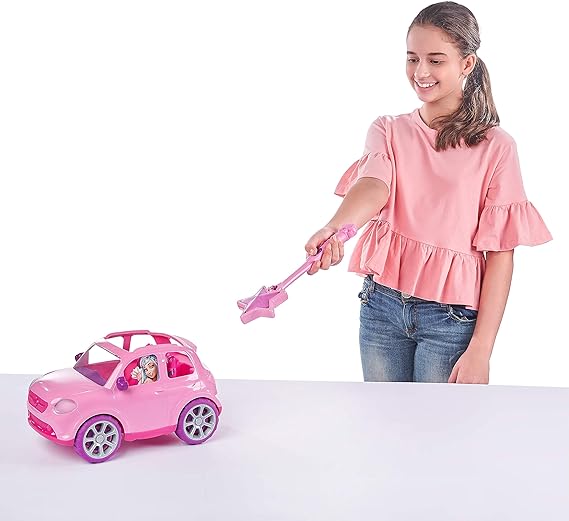 Buy Sparkle Girlz Pink Radio Controlled Car with Wand Remote Control | Yallatoys.com