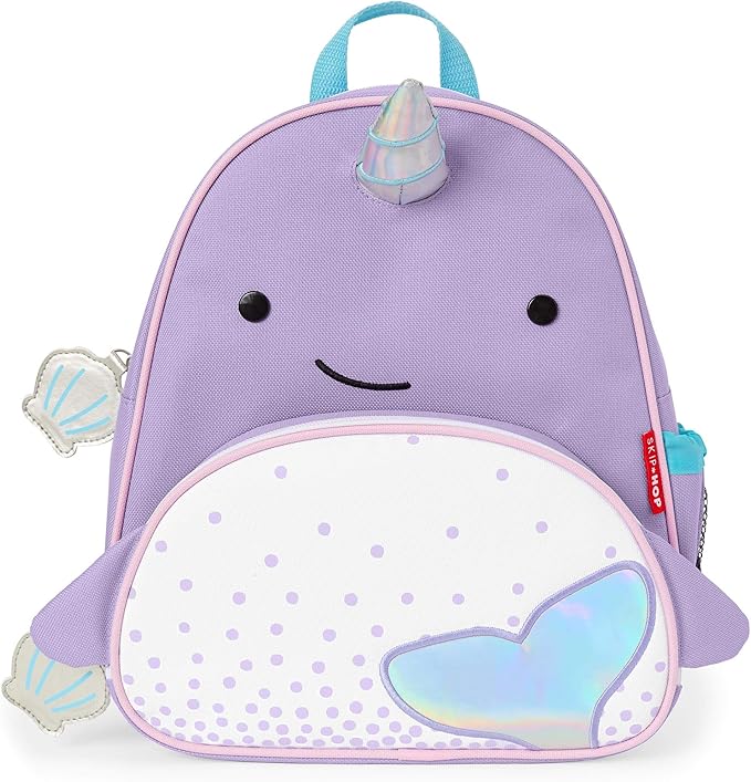 Buy Skip Hop Zoo Little Kid Backpack Narwhal 12.5inch | Yallatoys.com