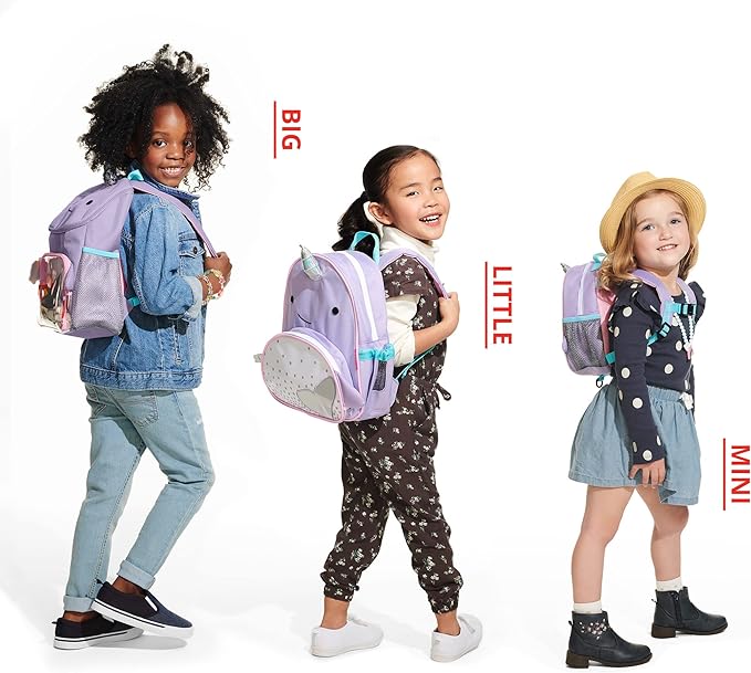 Buy Skip Hop Zoo Little Kid Backpack Narwhal 12.5inch | Yallatoys.com