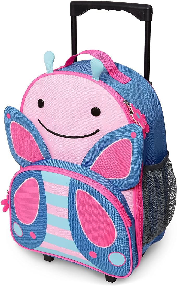 Buy Skip Hop Zoo Kids Rolling Luggage Butterfly 14inch | Yallatoys.com