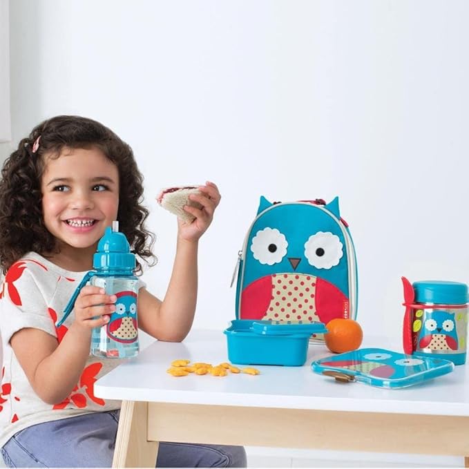 Buy Skip Hop Zoo Food Jar Owl 325ml | Yallatoys.com
