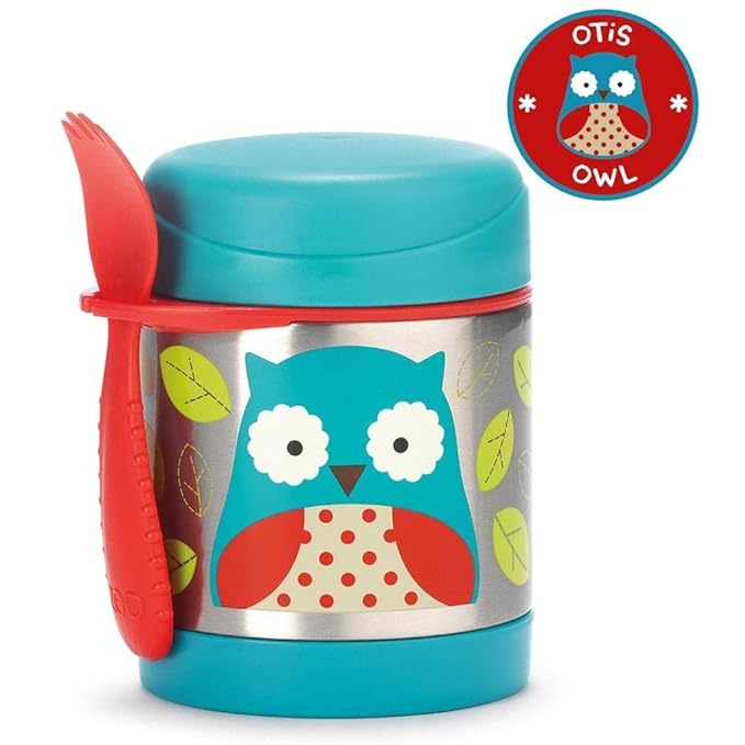 Buy Skip Hop Zoo Food Jar Owl 325ml | Yallatoys.com