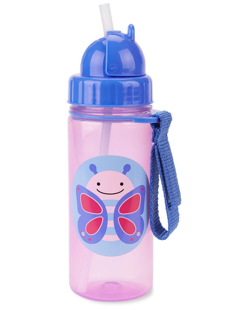 Buy Skip Hop Zoo Straw Bottle Butterfly 390ml | Yallatoys.com