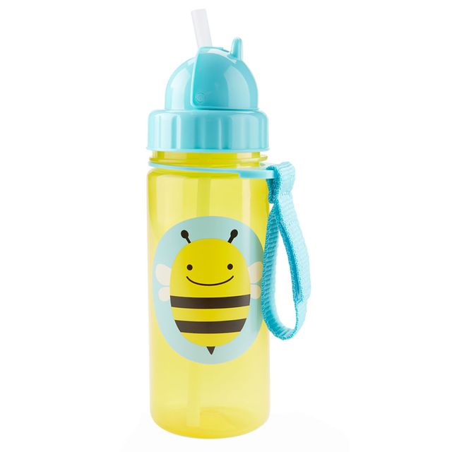 Buy Skip Hop Zoo Straw Bottle Bee 390ml | Yallatoys.com