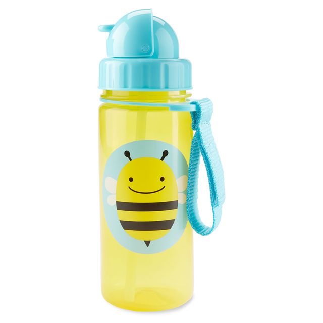 Buy Skip Hop Zoo Straw Bottle Bee 390ml | Yallatoys.com