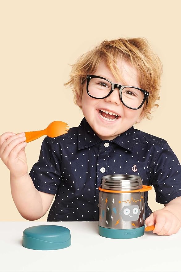Buy Skip Hop Spark Style Food Jar Robot | Yallatoys.com