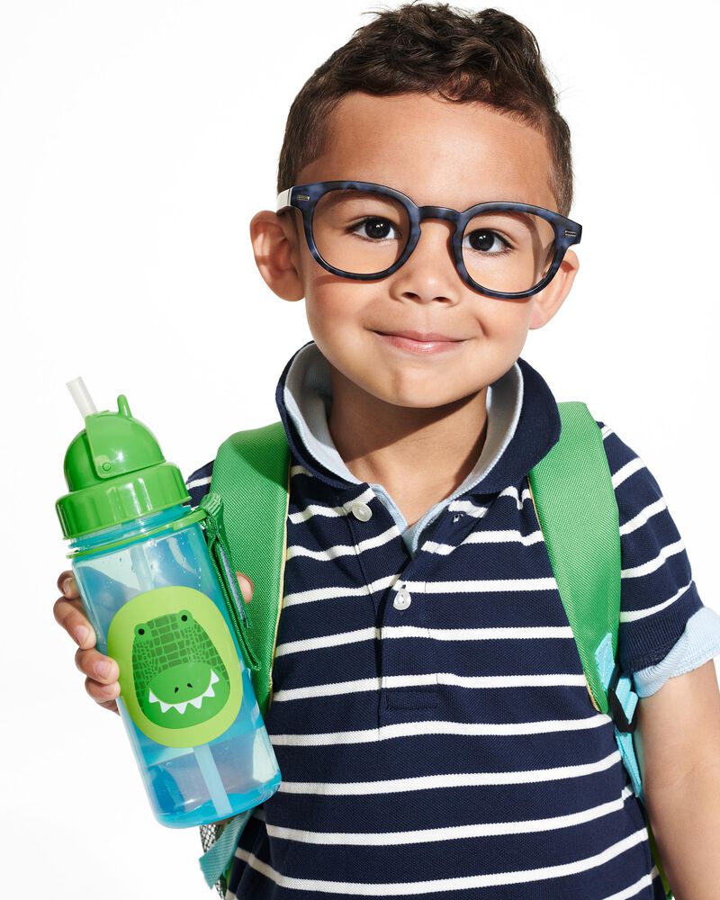 Buy Skip Hop Zoo Straw Bottle Crocodile 390ml | Yallatoys.com