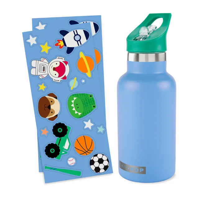 Buy Skip Hop Stainless Steel Canteen Bottle Blue | Yallatoys.com